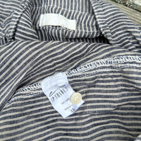 CP Shades linen button down dress XS - Picture 4 of 6